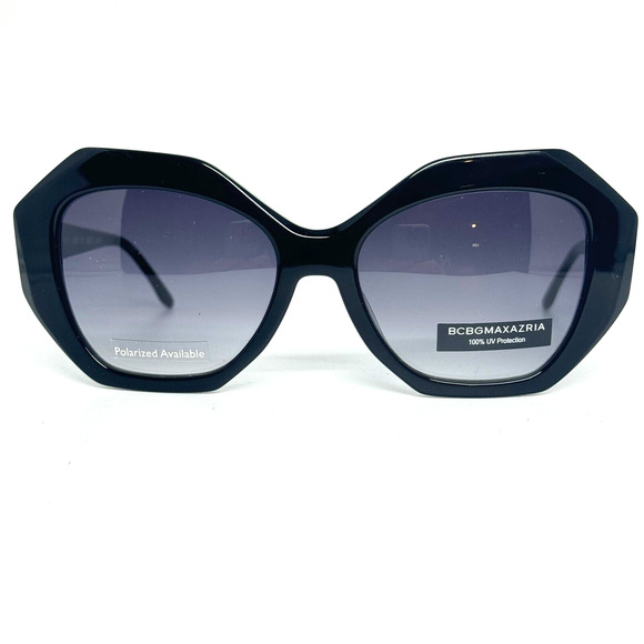 BCBGMAXAZRIA DEMURE BLACK Plastic Womens Sunglasses Frame 54-17-135 H13484‎